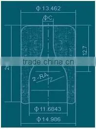 Series of high quality tungsten carbide nozzles
