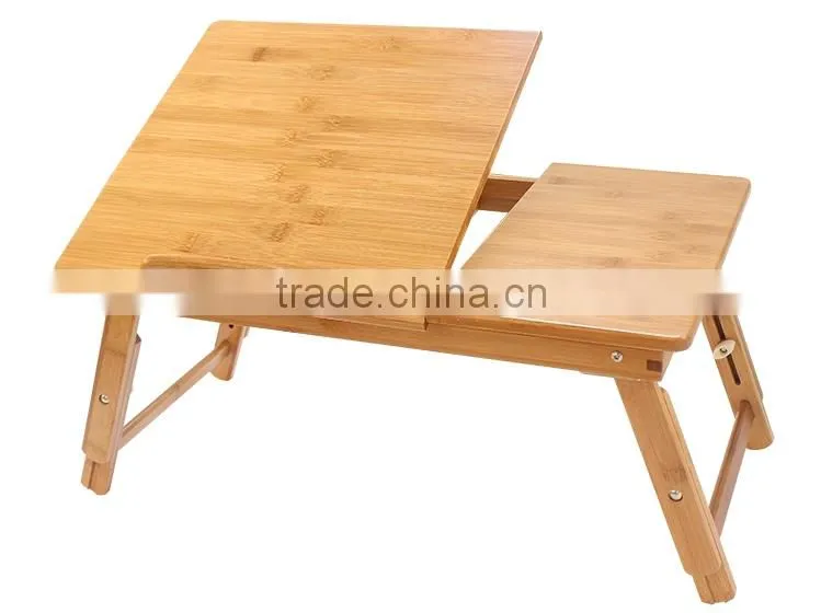 bamboo laptop table /Bamboo Notebook computer desk