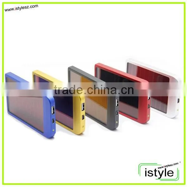 new 13800mah solar charger for mobile phone solar powerbank solar power bank
