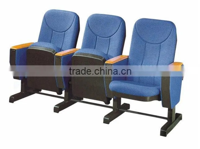 Comfortable fabric seat theatre hall chair YA-12