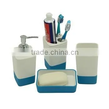 2016 stylish Plastic Toothbrush Holder white bule Christmas gifts brush holder made in China