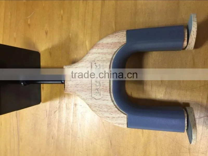 Auto Lock Type Wood Guitar Hanger / Music Instrument Wall Hanger