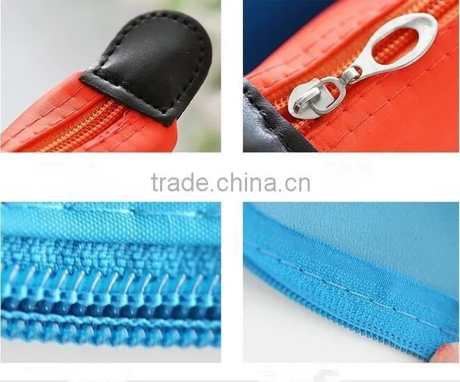 Explosion models dumplings Cosmetic Pouch folding nylon cosmetic bag