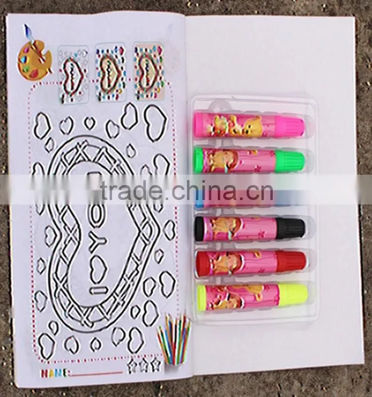 6PCS /Set color water pen magic drawing pen present grafitti sets