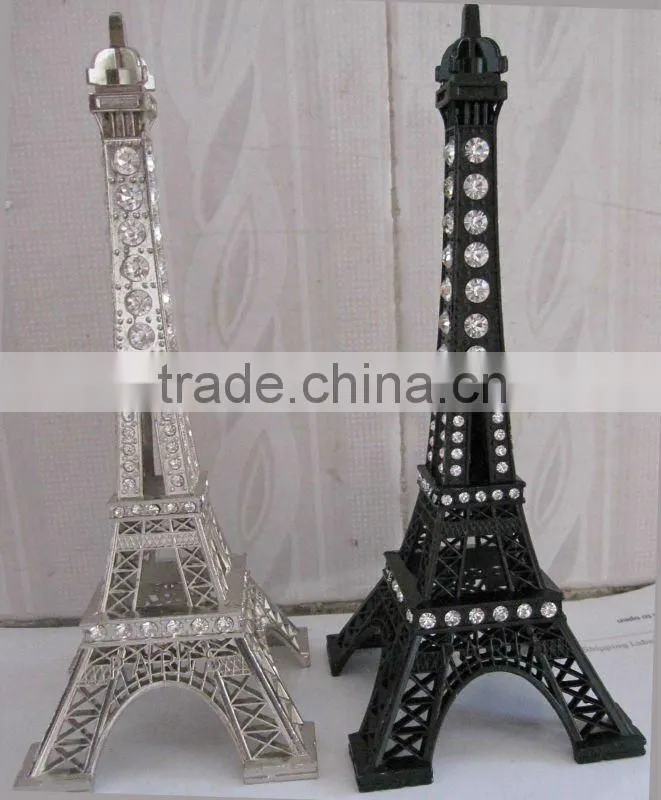Paris Souvenir Craft Eiffel Tower with diamond