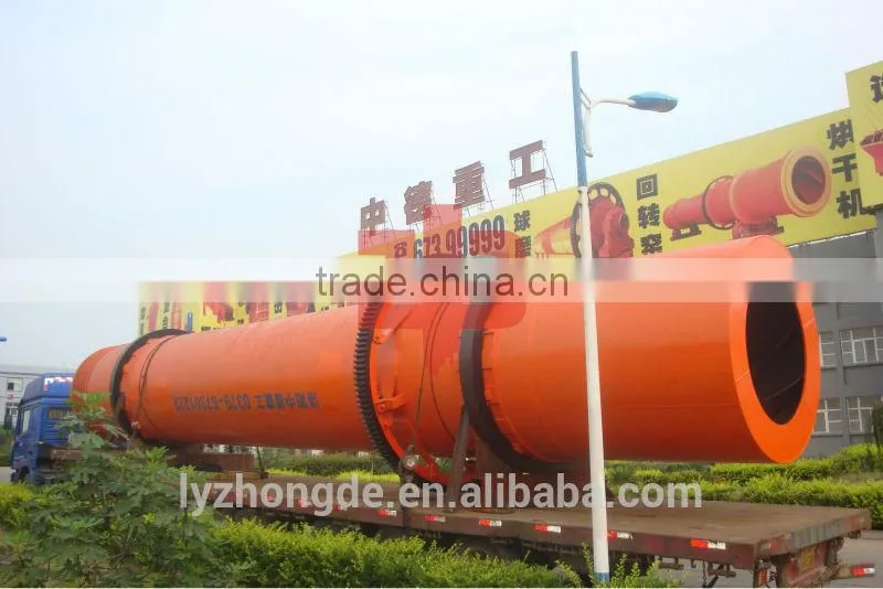high capacity cassava chips rotary dryer from China Leading Manufacturer with low price