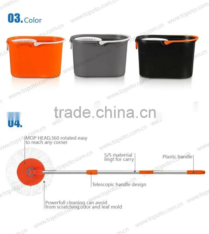 mini spin mop bucket