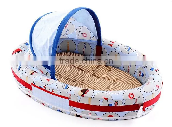 high quality fashion design baby travel carrier bassinet baby playpen bassinet foam folding baby bassinet