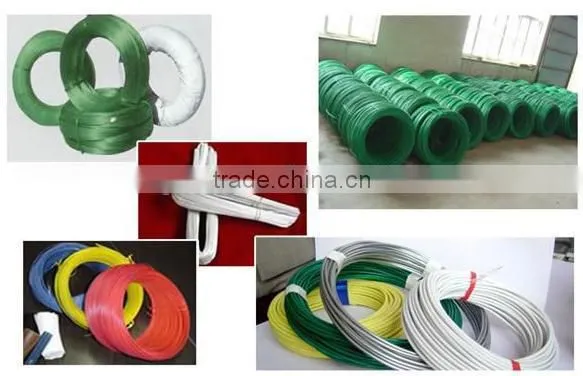 pvc coated steel wire manufacture