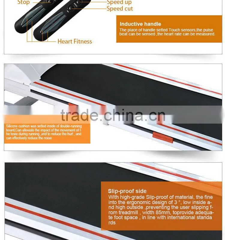 home treadmill with massage folding treadmill