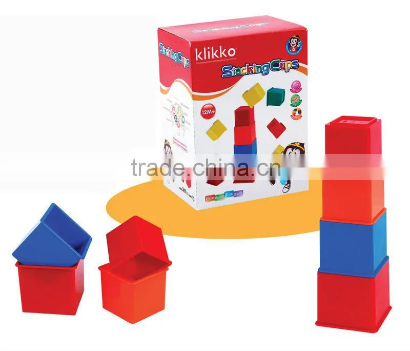 2014 New Stacking Cups Toy for Kids