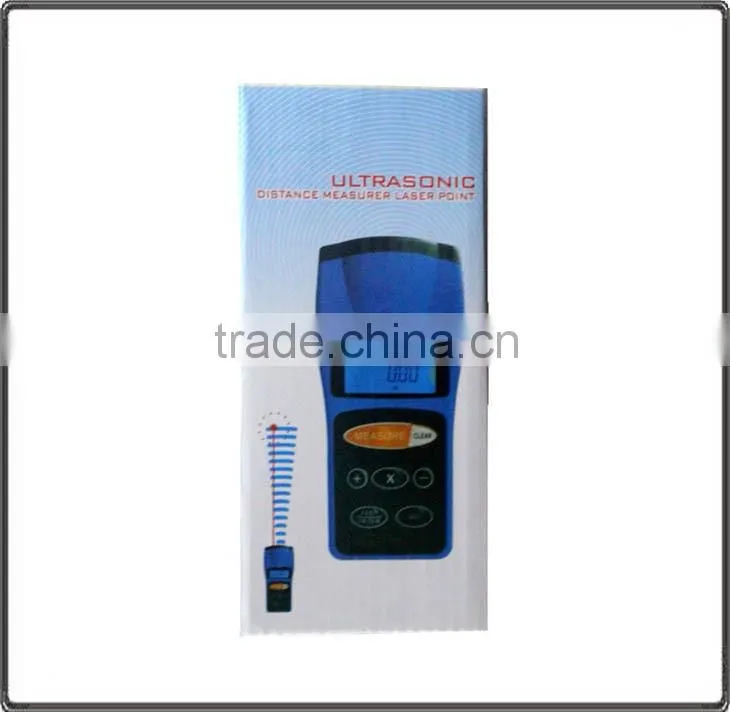 LCD Screen Range Finder With Laser Pointer distance meter