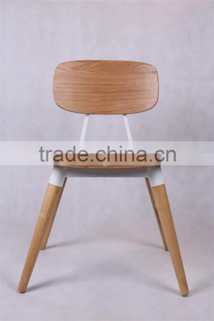 2016 New Design Restaurant Furniture Walnut/Ash Wood Dining Chair