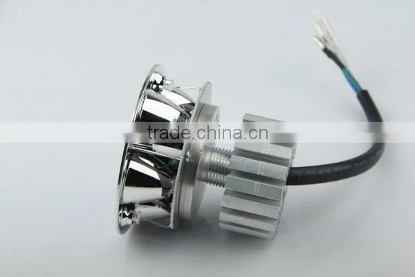 Super Bright 15W Led Motorcycle Headlamp 12V-80V Motor Light with Long Distance Shooting Rang