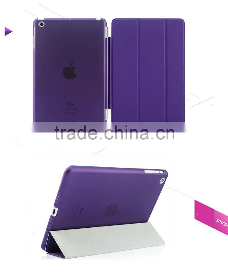 Slim Magnetic PU Leather Stand Smart Cover Back Case For ipad3/4/5/6/mini/mini2 /mini 3