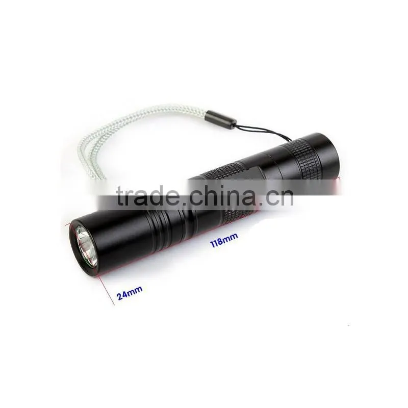 S5 led small rechargeable flashlight torch Mini Cheap Aluminum Led Torch Flashlight