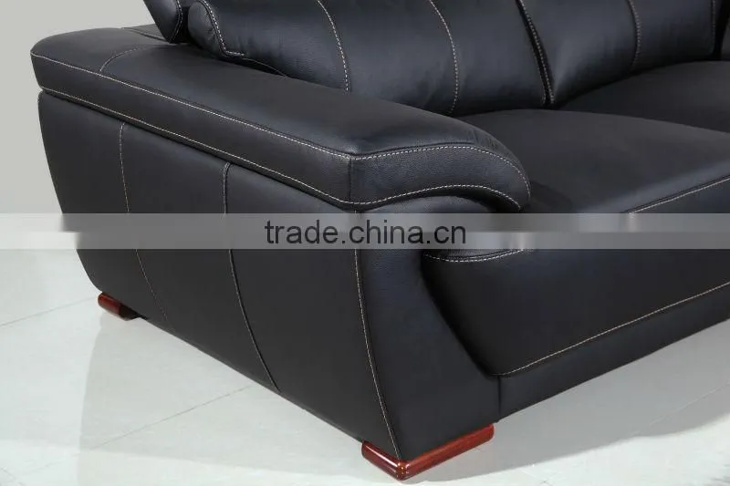 Color brilliancy latest corner sofa design FM093