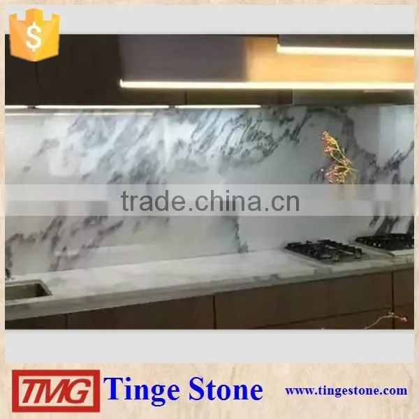 Chinese black stripe Ink White marble