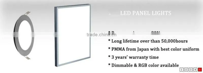 2013 newest small led light, round led panel light 12W 180MM*180MM with factory direct wholesale