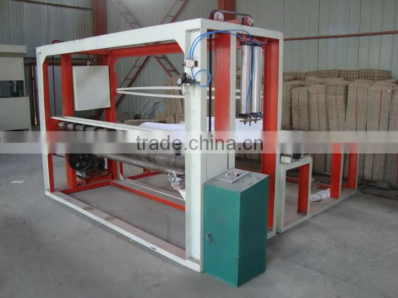 Paper cutting machine of pneumatic vertical