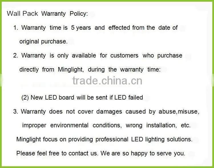 High lumen 40w 60w 80w DLC UL cUL led wall pack light/ 80w led wall pack light
