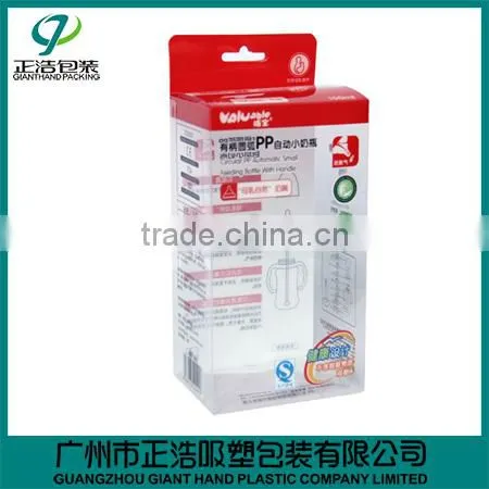 Plastic PVC PET Gift Packaging Box with UV printing