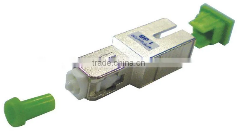 Fiber Optic Attenuators SC/FC/LC/ST/MU Different dB Female To Female Type