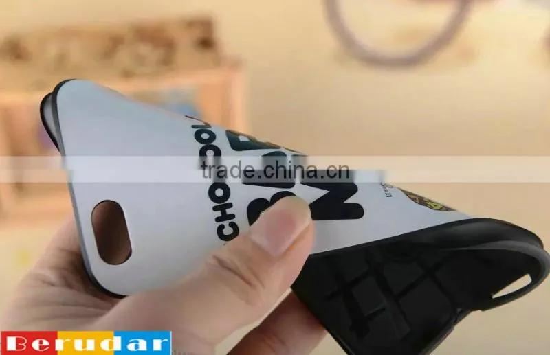 Customized unpolished case for iphone 6 plus