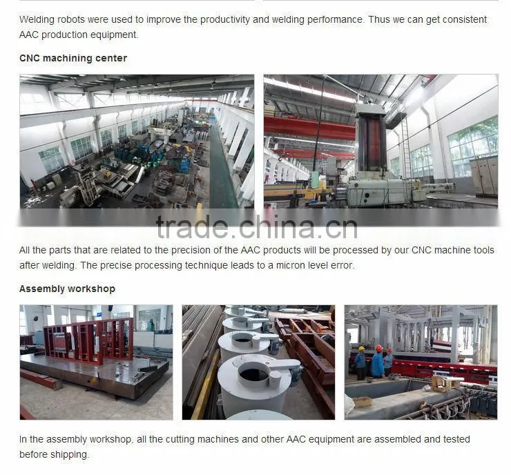teeyer automatic aac cutting machine