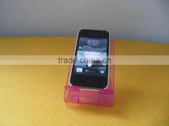 Colour Plastic PS mobile phone holder