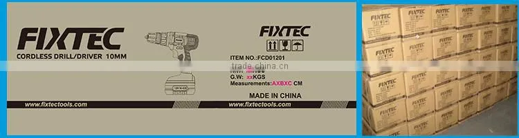 FIXTEC 10mm 12v mini cordless dual drill