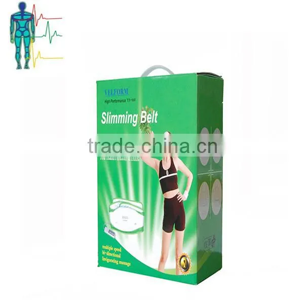 Electric vibrating waist slimming massage belt for body care & fitness