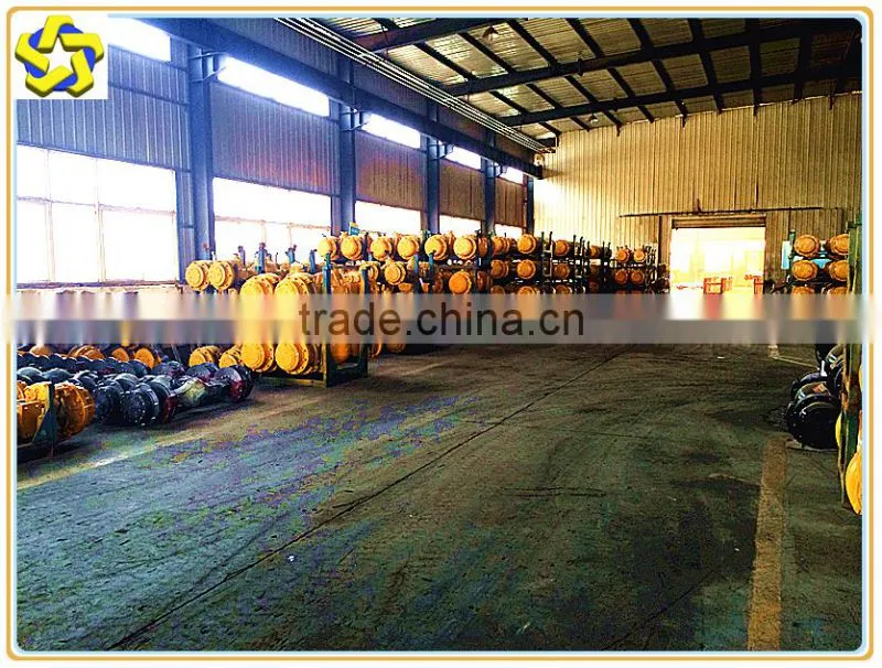 full hydraulic drive axle assembly factory manufacturing Road roller axle Drum roller axle vabratory compactor axles spare parts
