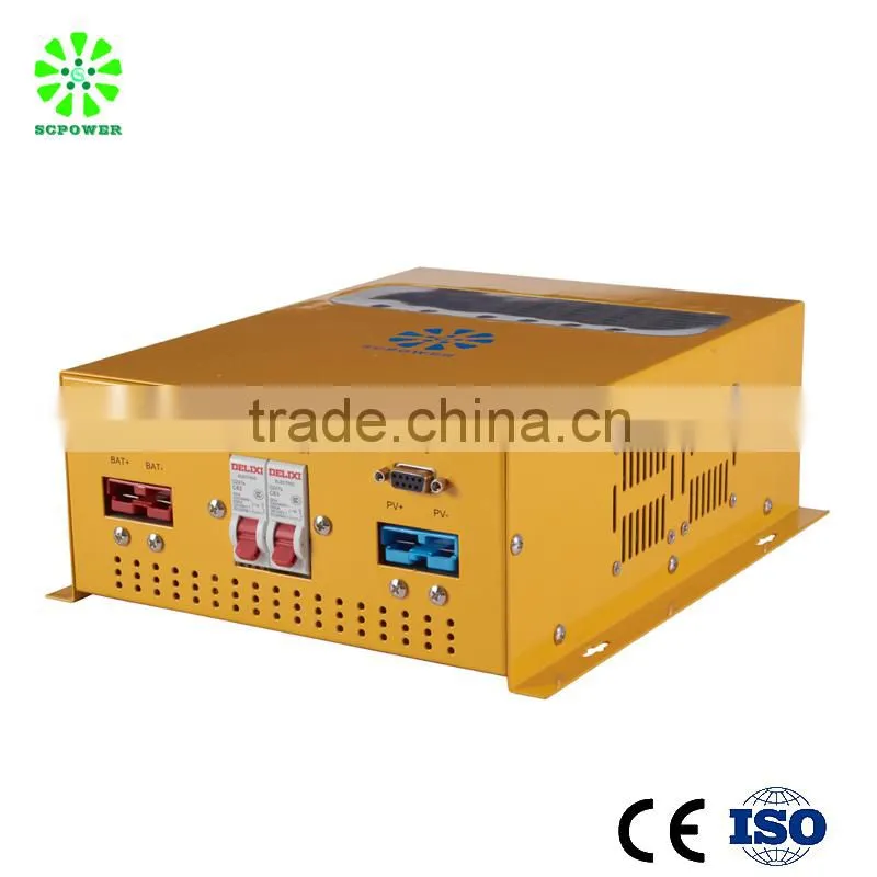 12v 24v 48v 10A to 50A charging current wind turbine MPPT solar charge controller