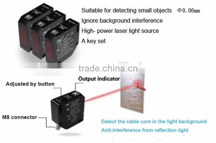 laser switch,small light spot sensor,laser light source