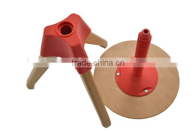 BS023A Adjustable stool with wheels