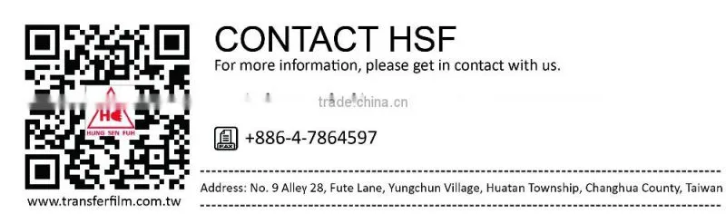 various color heat transfer film heat transfer paper