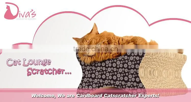 China suppliers pet scratching post toys corrugated cardboard Cat scratcher tree Cat house