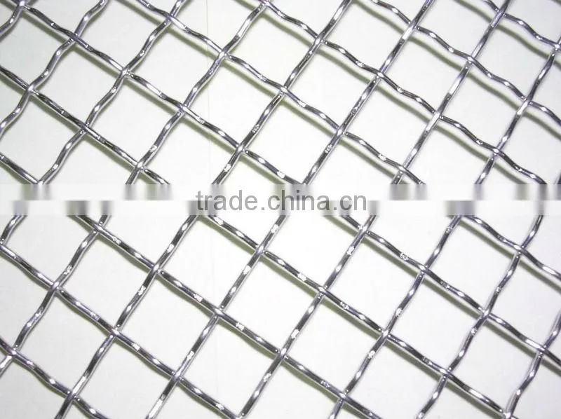 Crimped Wire Mesh/Square Wire Mesh/Woven Wire Mesh