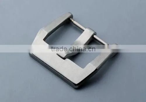 high polish stainless steel 22mm watch band buckle