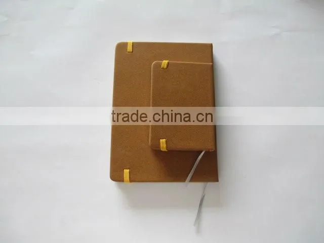 5X8 PVC/leather cover hardcover notebook