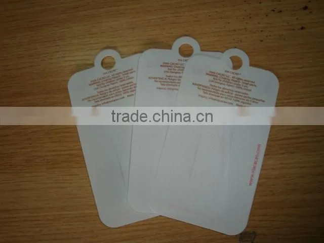 Pantone Colors Printing White PVC or Matt PVC Tag Card SCPC190