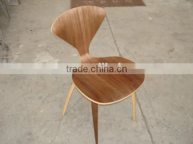 Cherner mold plywood bentwood dining chair factory price direct