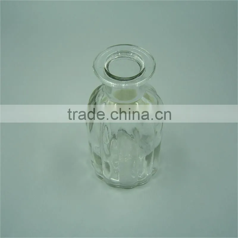 312ml Clear Art Deco Glass Vase/ Potpourri Jar for Wholesale from China