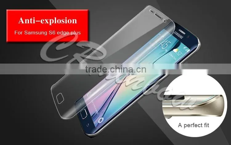 Cheap Full Curved PET screen protector for samsung S6 edge plus