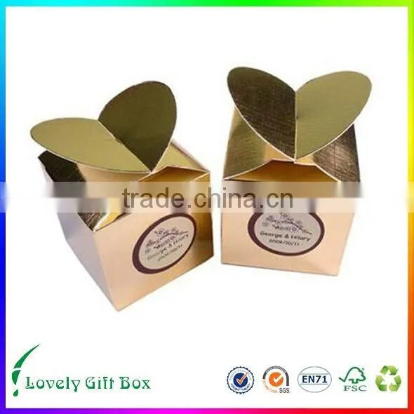 Conventional chocolate box with cushion pads