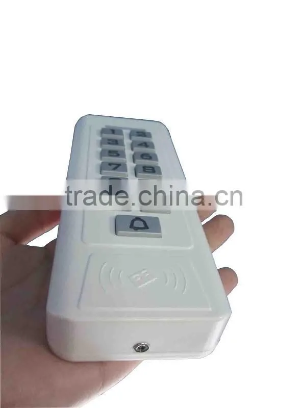 Wiegand plastic rfid keypad reader in access control system