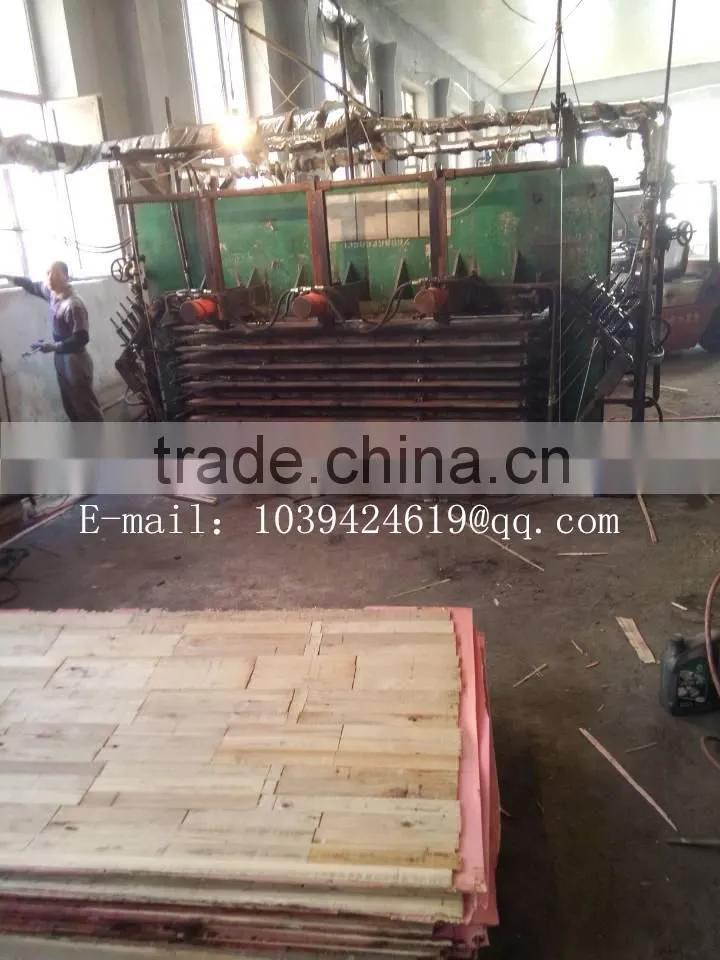 4x8ft Block board Melamine Lamination Hot Press