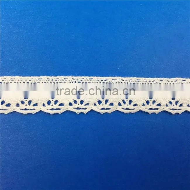H0492E Elegant Lace Ribbon, 100% Cotton Lace ,Crocheted Lace