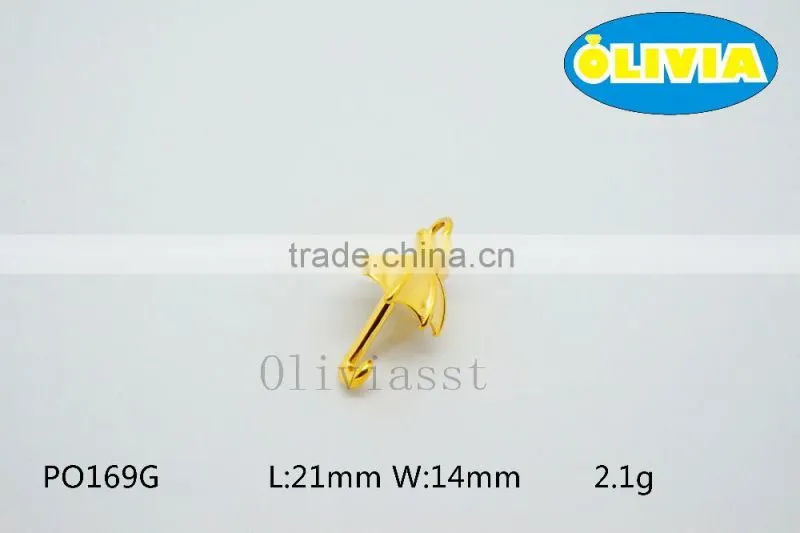 Olivia 2016 New Fashion Modern 316 Stainless steel Cast Metal Lovely Umbrella pendant